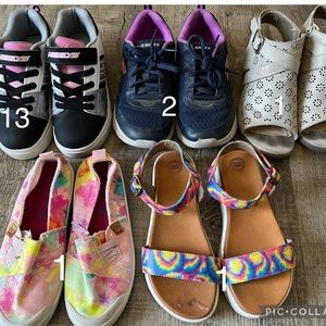 Girls shoes size 13-2
